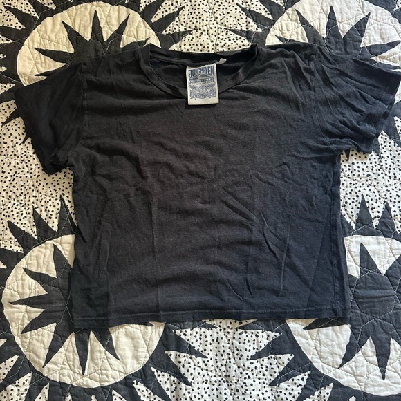 Jungmaven Tops - Jungmaven Cropped Ojai Tee